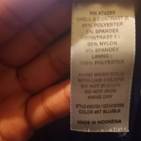 Sweet Storm Blue Lace Dress - Picture 4 of 4